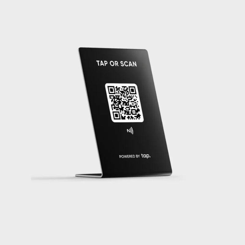 IScan Display - Share Everything in One Place - For Shops & Venues - Black